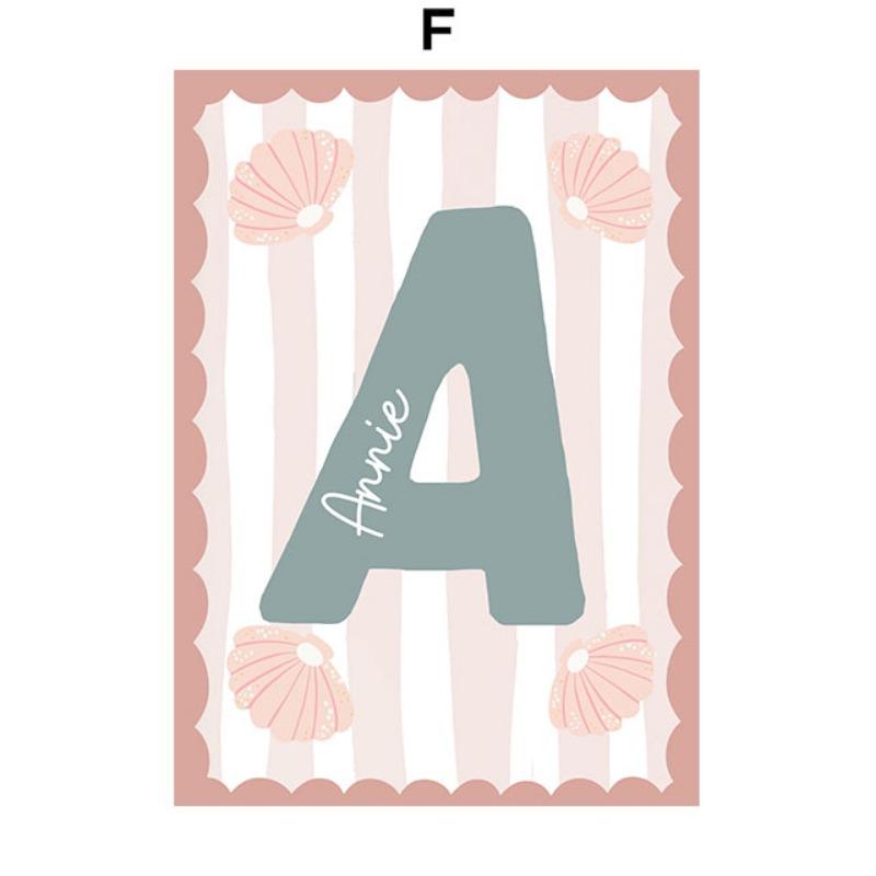 Colorful Mermaid Girl Rainbow Whale Scallop Marine Nursery Wall Art Canvas Painting Posters And Prints Pictures Kids Room Decor