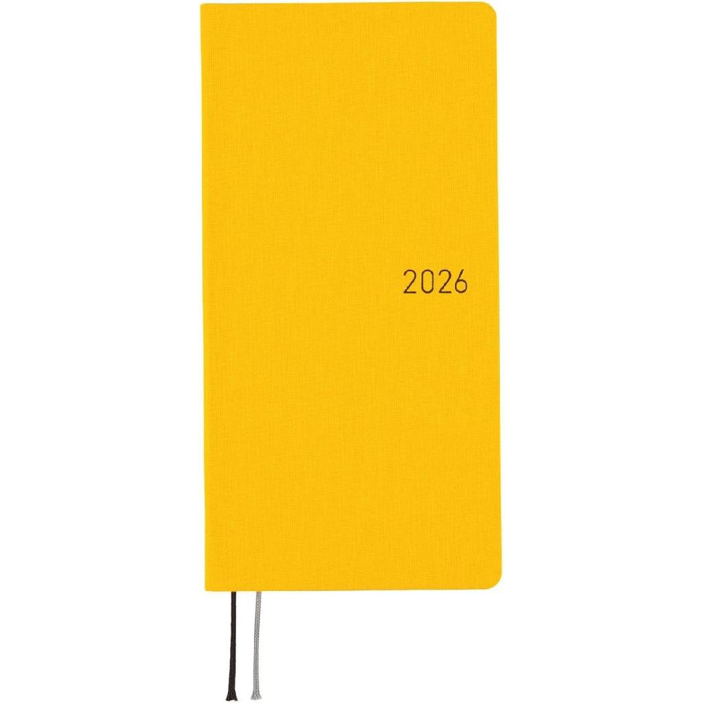 Hobonichi Techo 2026 Weeks MEGA – Colors: Cosmo Blue (English, Tall & Slim, January Start)