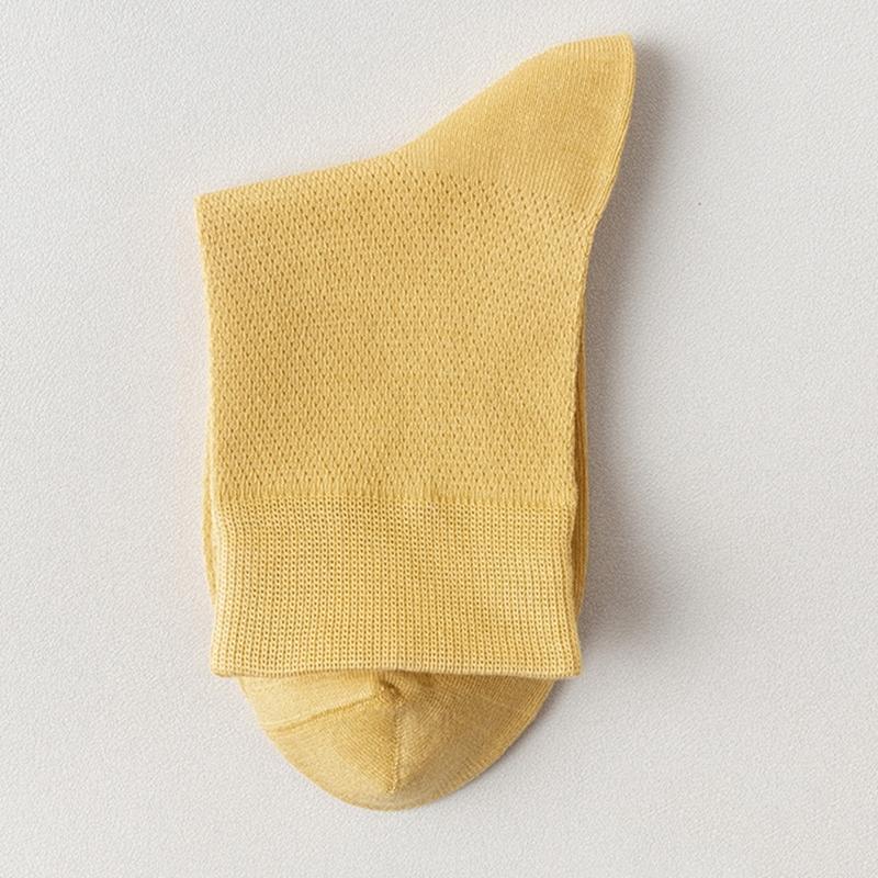Womens Solid Color Sport Casual Sock Autumn Spring Breathable Soft Short Performances Cotton Crew Daily Stocking