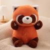 Cartoon Giant Panda Raccoon Plush Toys Cute Forest Animal Soft Cute Doll Holiday Gift Doll