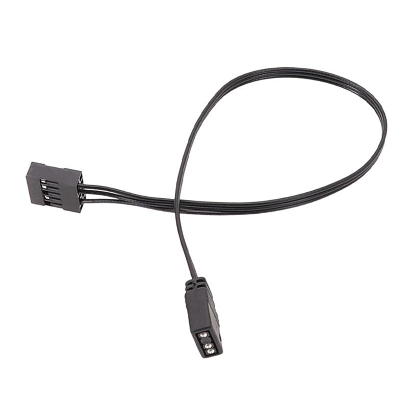 RGB Verlängerungskabel 3Pin RGB Stecker Adapter Kabel 5V 3Pin RGB Verlängerungskabel für Trio RGB Lüfter PC LED Streifen