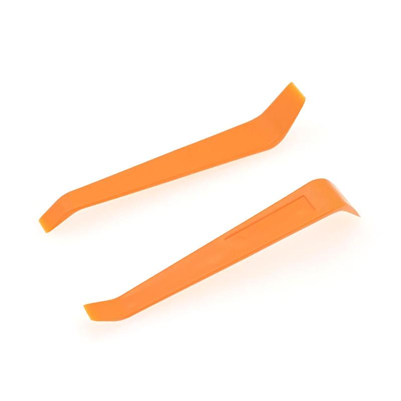 

Набор инструментов для модификации автомобильной аудиосистемы: Монтажный лом и пластиковые инструменты для разборки