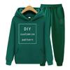 DIY31 Custom Your Men Women Casual Hoodie Set Pullover Street Personality Sweatshirt DIY Custom Your  Custom Gifts