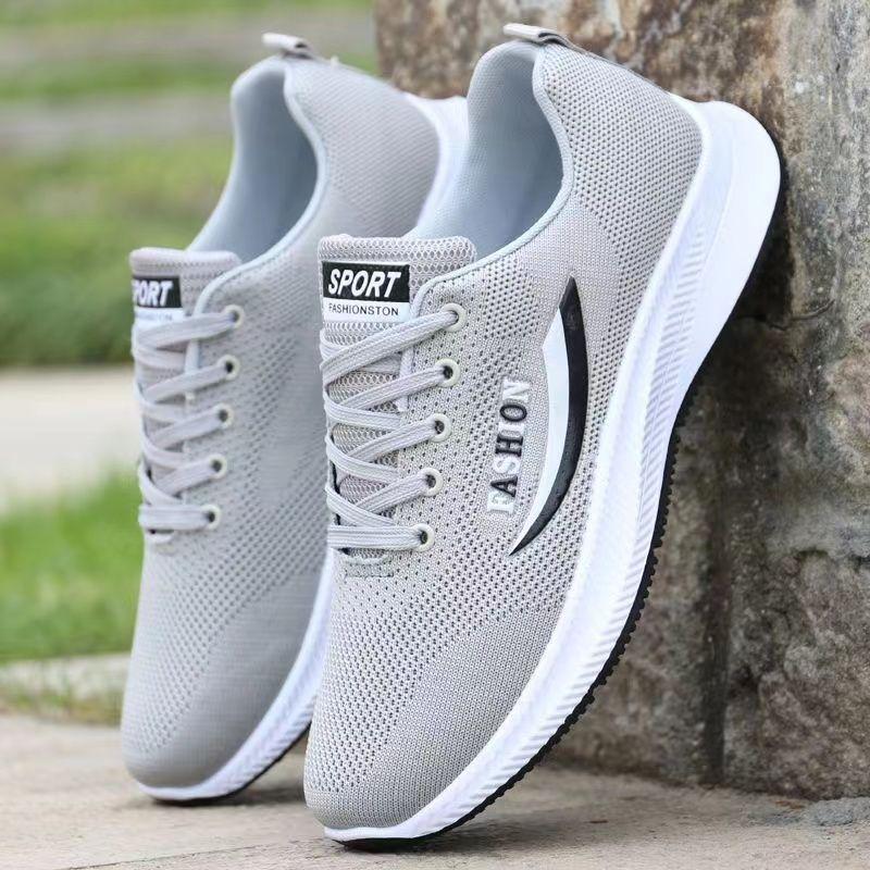 Spring New Casual Sports Shoes Versatile Flat Bottom Men's and Women's Same Breathable Student Net Shoes Women's Shoes