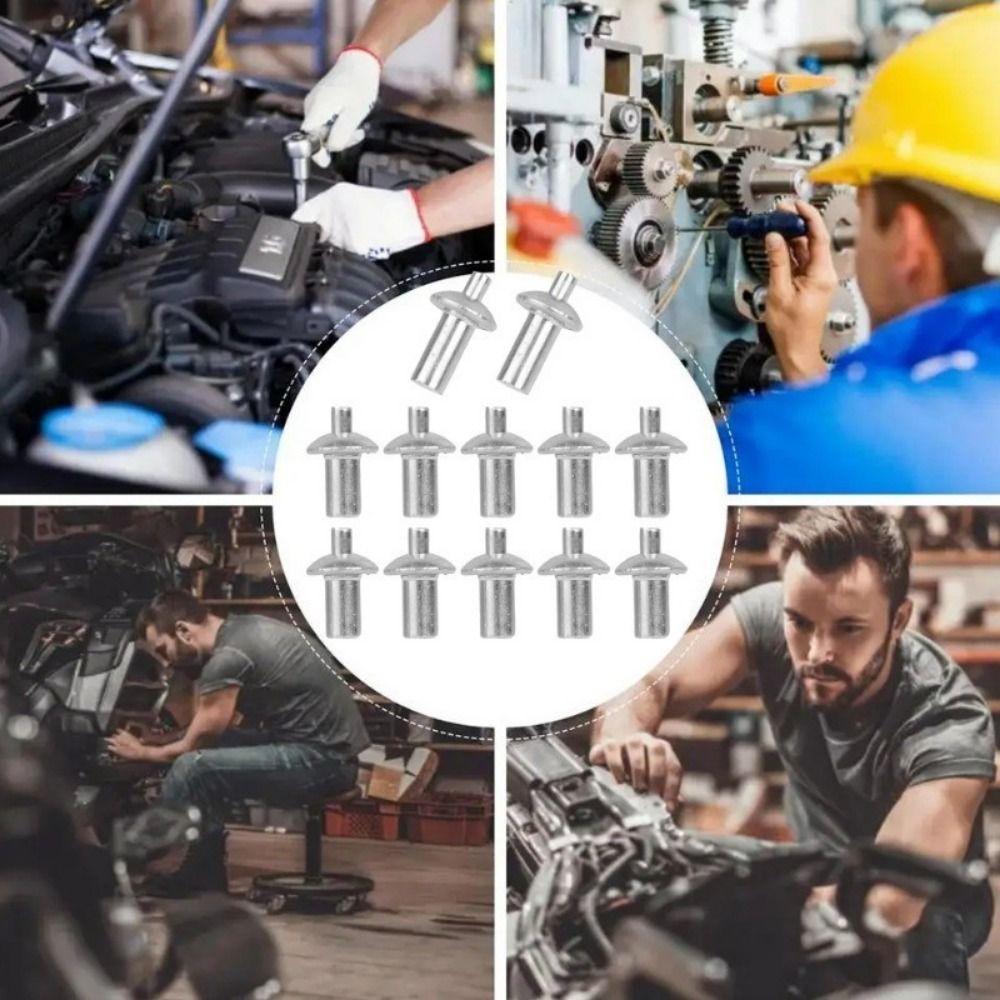 10Pcs Fixing Tool Tapping Expansion Screws Head Percussion Expansion Nails New Expansion Rivets