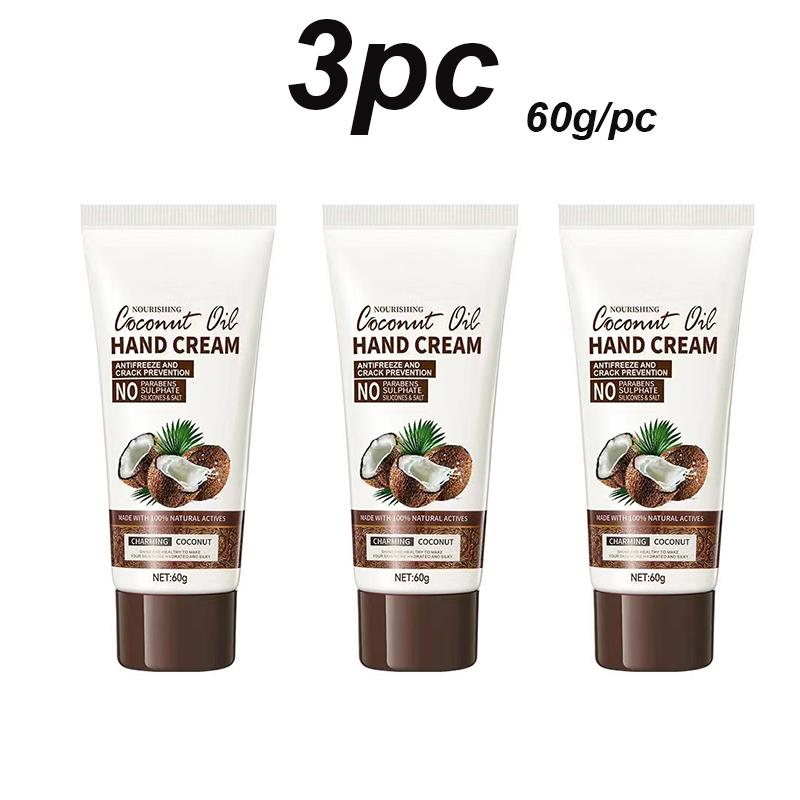 

Кокосовый крем против трещин для рук, крем для ног, восстанавливающий крем для потрескавшейся кожи, сухость, пятки, трещины, шелушение, маска для рук, смягчающий увлажняющий крем для рук, лотин