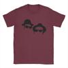 Elwood & Jake The Blues Brothers T-shirts pour hommes T-shirts de loisirs Manches courtes Col rond T-shirts en coton Imprimés Hauts