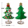Christmas Tree Crafts Kits for Children DIY Christmas Decoration Handmade Toys Puzzle Craft Kit Toys Christmas Gifts for Kids