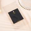 50Pcs Collection Gold Lettering On Black Background  Paper Card Hair Accessories Dispaly Card