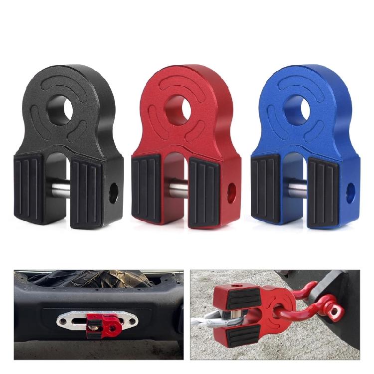Rapid Connect Aluminum Winch Hook Secure Trailer Linkage Winch Shackle Mount for Off Road Towing Applications