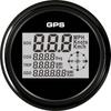 52mm 85mm Digital GPS Speedometer Odometer 0-999 Knots Km/h Mph 12V/24V with 8 Colors Backlight for Motorcycle Car Boat Yacht