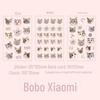 Mr. Paper Cat Head Series Cute Cartoon Stickers, 4 Types