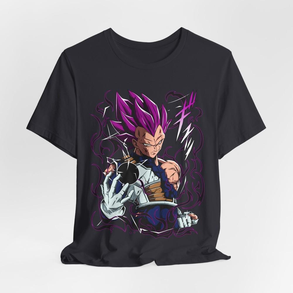 Vegeta Anime Graphic Tee Unisex TShirt for fans Unique Tee S