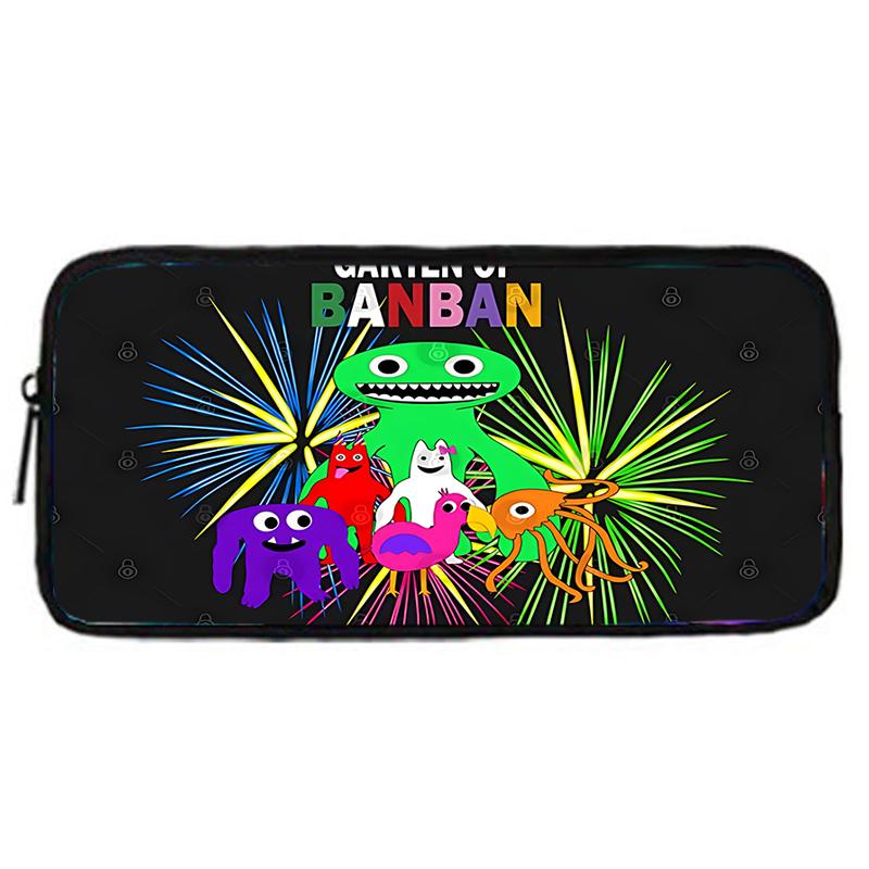 Child School Gartens of BanBans Game Backpack with Lunch Bags ,Pencil Bags ,School Bags for Boys Girls Best Gift