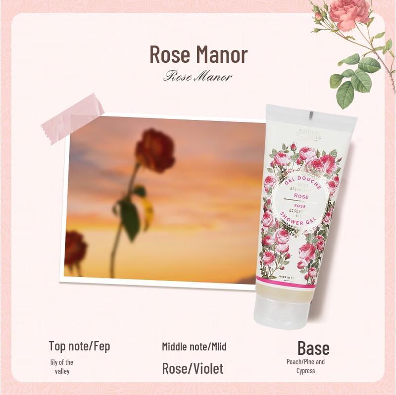 

Гель для душа «Поместье Роза» Южная Франция