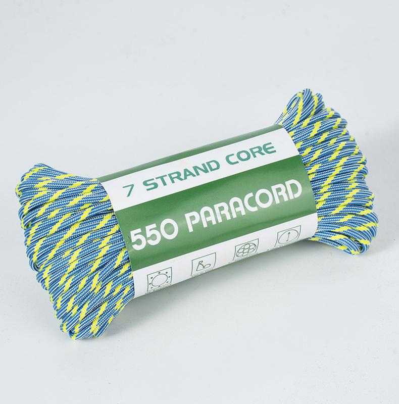 4mm 7 Strand Core 550 Polyester DIY Handmade Woven Bracelet Cord Jewelry Raw Material Keychain Phone Pendant Findings Nylon Rope