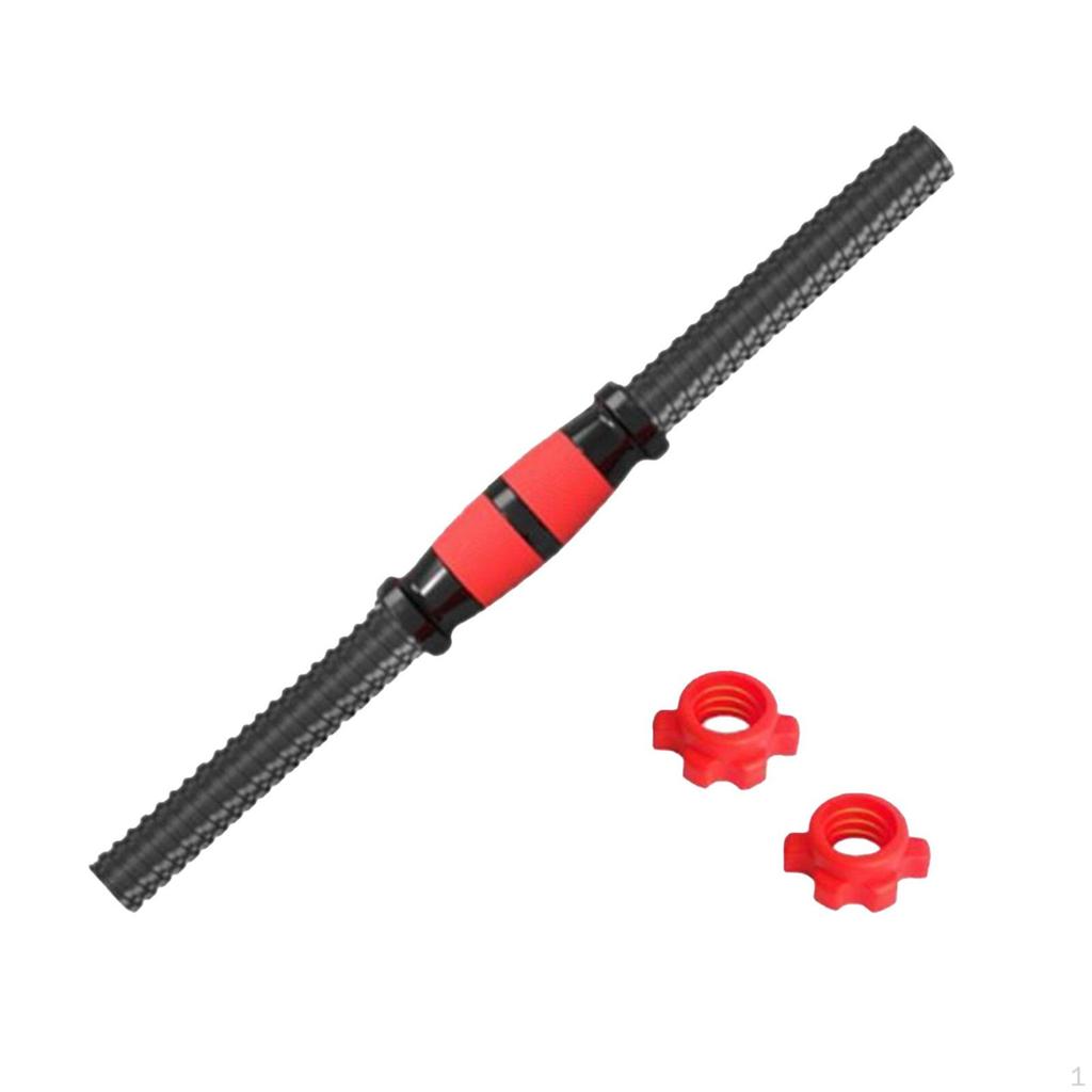 Adjustable Barbell Bar Set with Secure Fastening for Home Gym Workouts