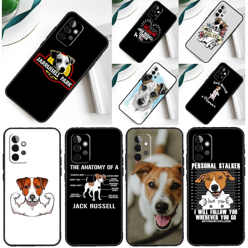 Jack Russell Terrier Dog Case For Samsung Galaxy A54 A34 A24 A14 A12 A22 A32 A42 A52 A72 A52S A51 A71 A13 A53 Cover