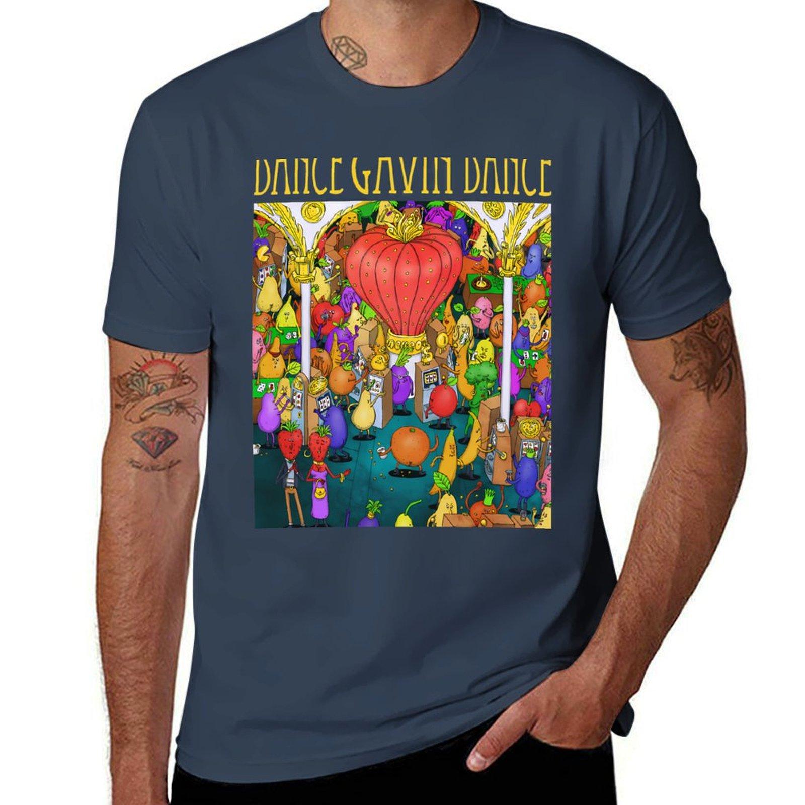 Dance Gavin The Jackpot Juicer Tour Dance Gavin Artificial Selection Tshirt Daily Wear Plain Short Sleeve Shirt S