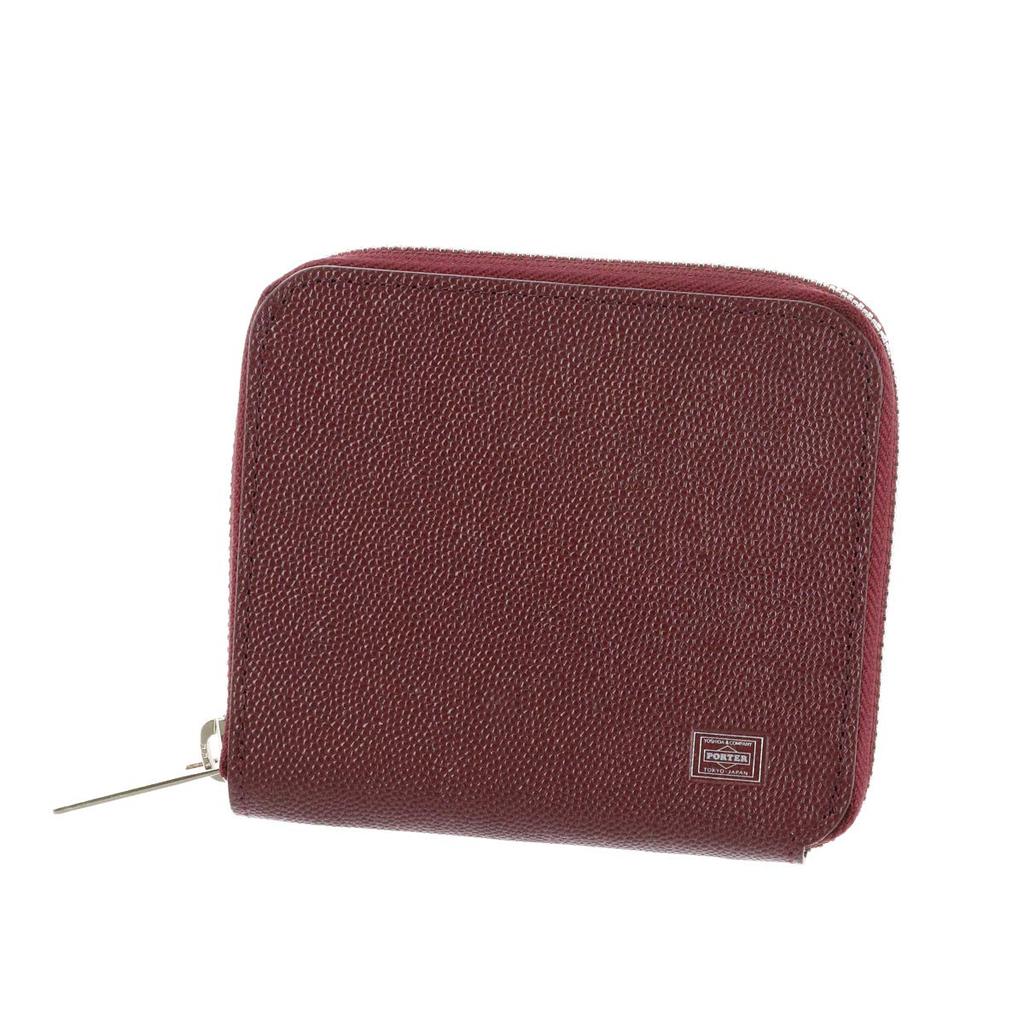[Porter] Yoshida Bag Round Zipper Bifold Wallet Folding Wallet ABLE 030-03082 2.Bordeaux