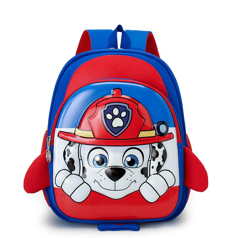 Paw Patrol Kids' Backpack: Cute Cartoon Hard Shell for Boys & Girls, Lightweight, Trendy & Versatile.