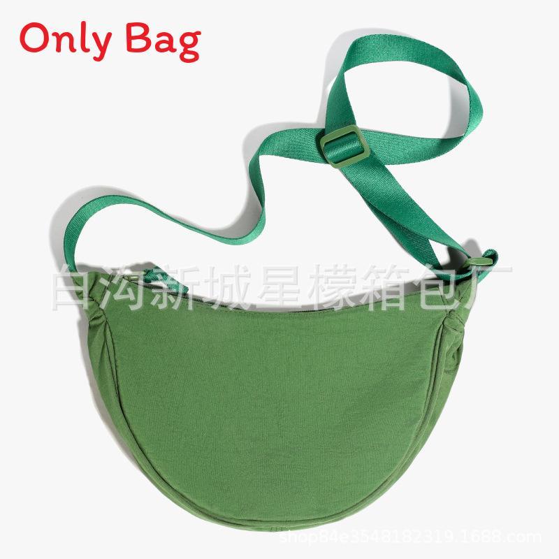 Piccola Borsa a Tracolla in Tessuto Oxford per Donna con Chiusura a Zip e Tasca per Carte per Uso Quotidiano