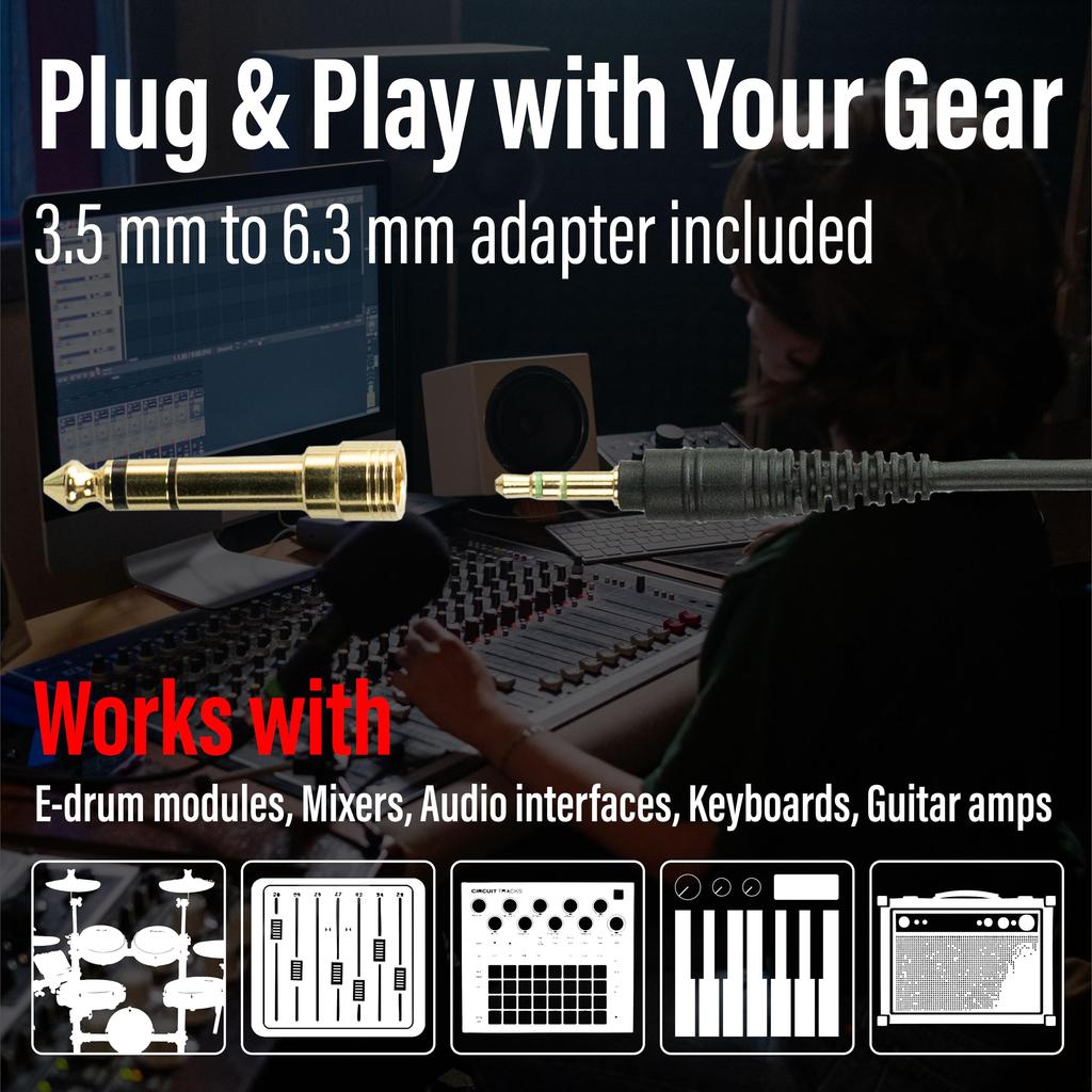 Superlux Professional Drummer Isolation Headphones HD667