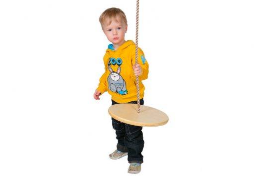 Round Wooden Seat