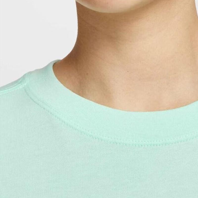 Nike Breathable Casual Fashion Round Neck Short Sleeve Drop Shoulder T-Shirt Women Tops IM3380-353