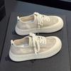Fisherman shoes women's new summer soft-soled lace breathable mesh shoes flat-soled heightening non-slip wear-resistant casual shoes