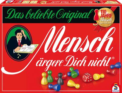 Mensch Dich Der Das beliebte Spieler ab 6 Jahren ärgere nicht. Klassiker: Original. Für 2-6