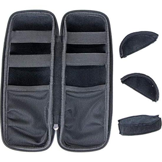 R250 Fat Tool Case with Carbon Fiber Pattern and Black Zipper