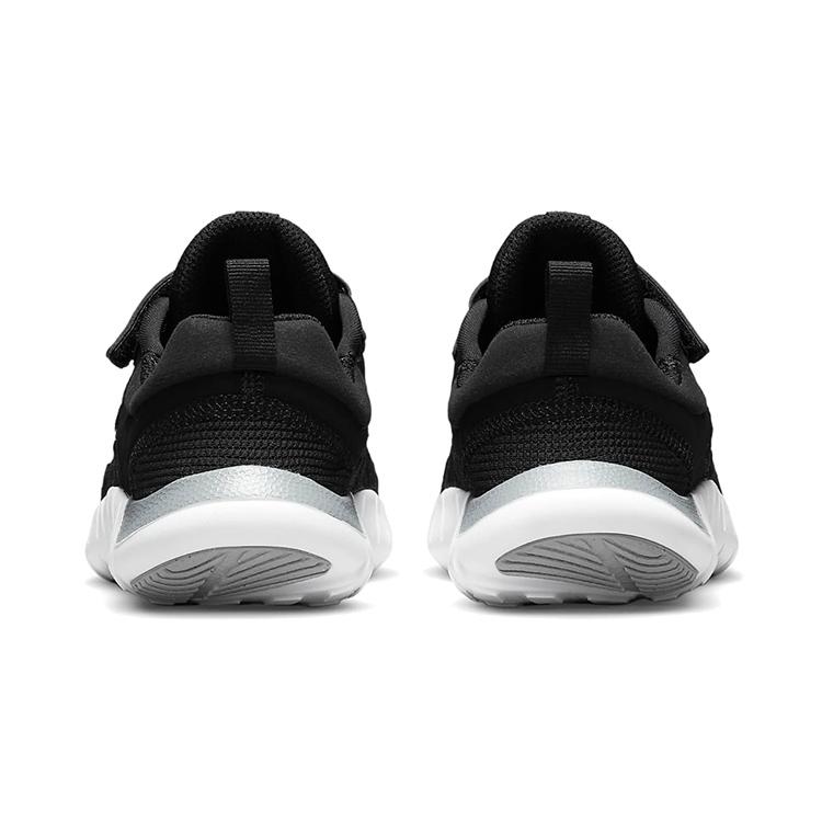 Nike Free RN Cushioning Low top Kids' Running Shoes Black White Children Aged 3 7 Years Old CZ3996-001