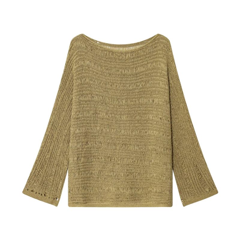 Araltay New Arrival Fashion Style Women's Clothing Fashion All-Match Casual Minimalist Streamers Knitwear Tops 3646101