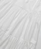 MARROT Shirred Frill Long Skirt_White