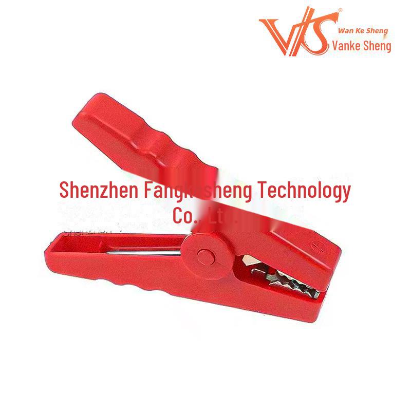 100A Fully Enclosed High Voltage Resistant Crocodile Test Clip for Emergency Starts and Charging