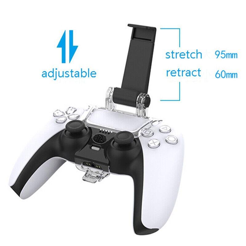 Wireless Controller Holder Mobile Phone Clamp Bracket for PS5
