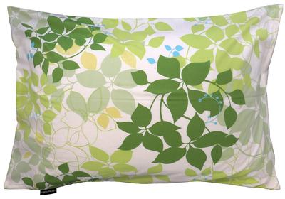 CAMEL PALMS Made In Japan Cotton Pillow Cover Pillow Case Zipper Type 35 X 50cm Leaf Pattern Green 100%