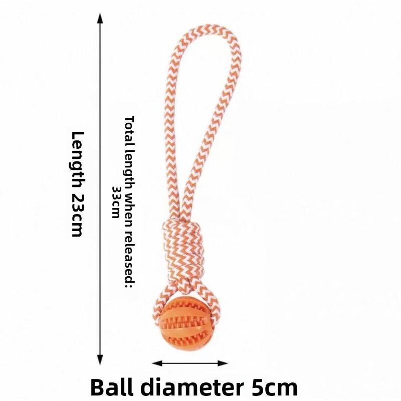 New Pet Toys: Bite-resistant Dog Toys, Tug-of-war Balls, Food-dispersing Toys