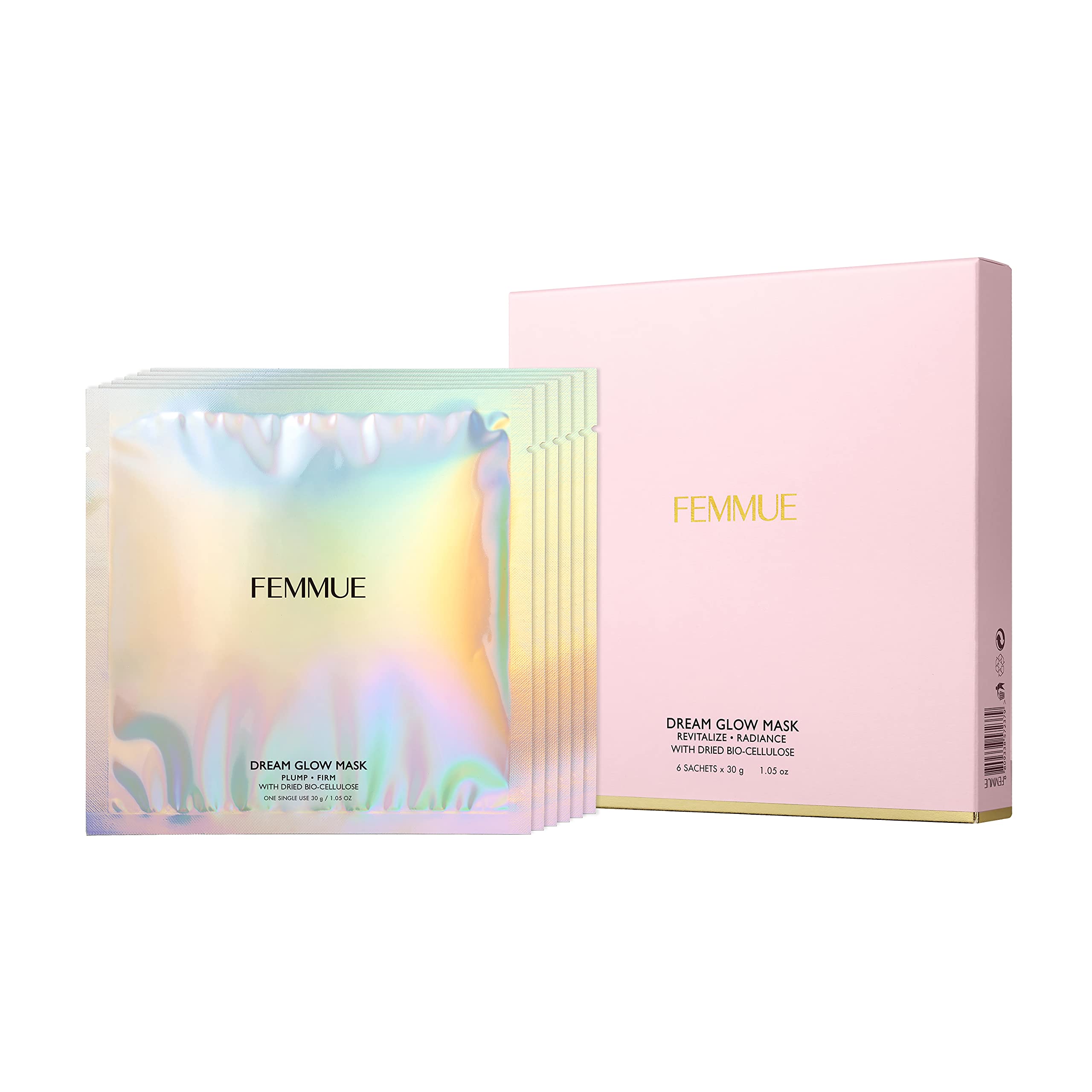 

FEMMUE Dream Glow Mask RR [Texture] Neroli Face Pack Face Mask Individually Packaged Moisturizing Authentic Japanese Product 30mL x 6 Sheets