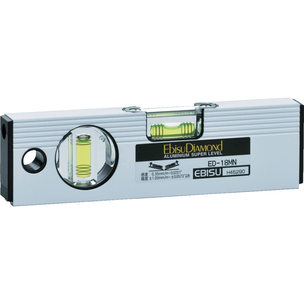 

Ebisu basic level with magnet 180mm (silver) ED-18MN