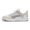 Rebound Layup Lo Sd Unisex Leather Low Top Skate Shoes Cement Grey 370539-02