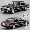 1/32 Toyota Crown Alloy Model Car Toy Diecasts Metal Casting Sound and Light Car Toys For Children Vehicle