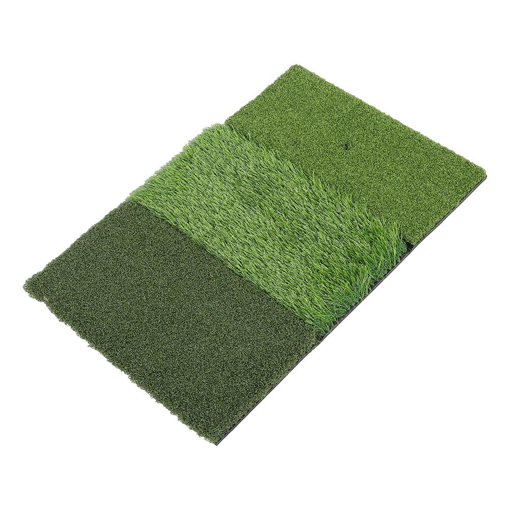 NBR Bottom PE Grass Portable Golf Hitting Practice Pad Multifunction Putting Mat Training Supplies
