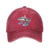 Vintage Tralalero Tralala Italian Brainrot Meme Baseball Caps for Men Women Distressed Denim Sun Cap Adjustable Caps Hat