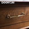 Dooroom Brass Furniture Handles Antique Brass Retro Style Cupboard Wardrobe Dresser Shoe Box Drawer Cabinet Pulls