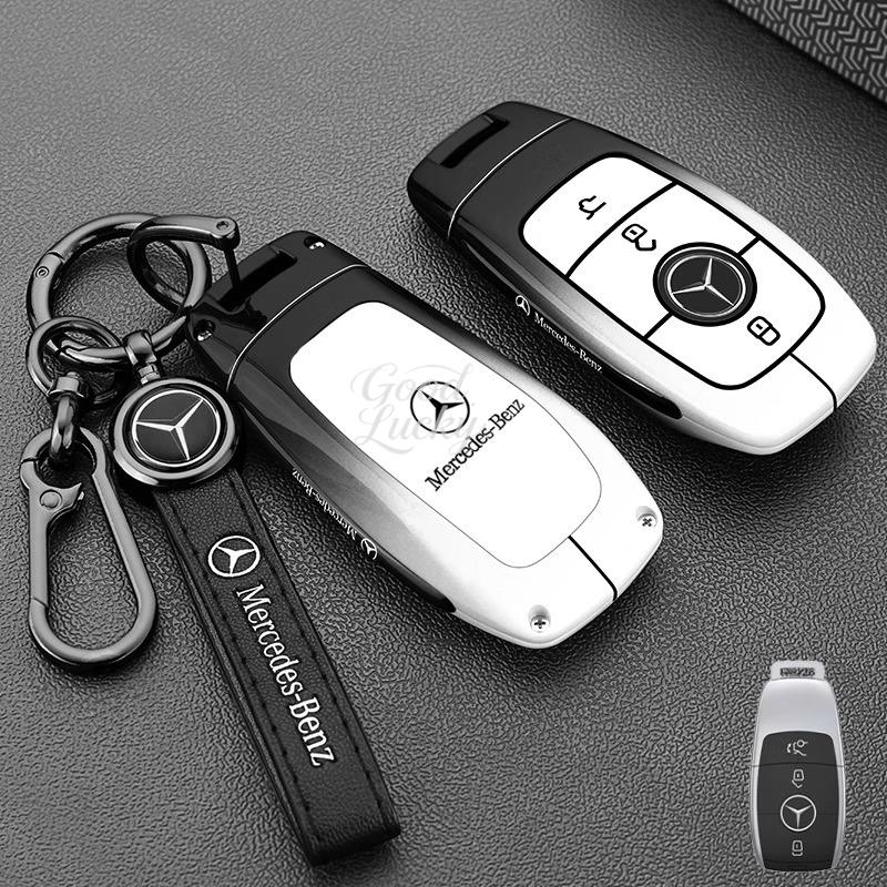 AABIB1 Zinc Alloy Key Remote Case Cover Shell For Mercedes Benz A B C E Class GLS GLA GLK GLC CLS CLA AMG W204 W205 W212 W463 W176
