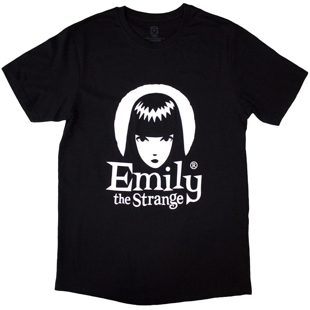Emily The Strange Halo Logo offiziell Herren T-Shirt 2XL
