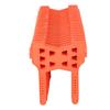 RV Sewer Hose Support Weatherproof Adjustable Height Angle Portable Lightweight Orange Sturdy Sewer Hose Holder for