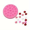 Mini Sakura Flower Fondant Mold (20 Cavities), Food-Grade Silicone Mold for Chocolate & Cake Decoration